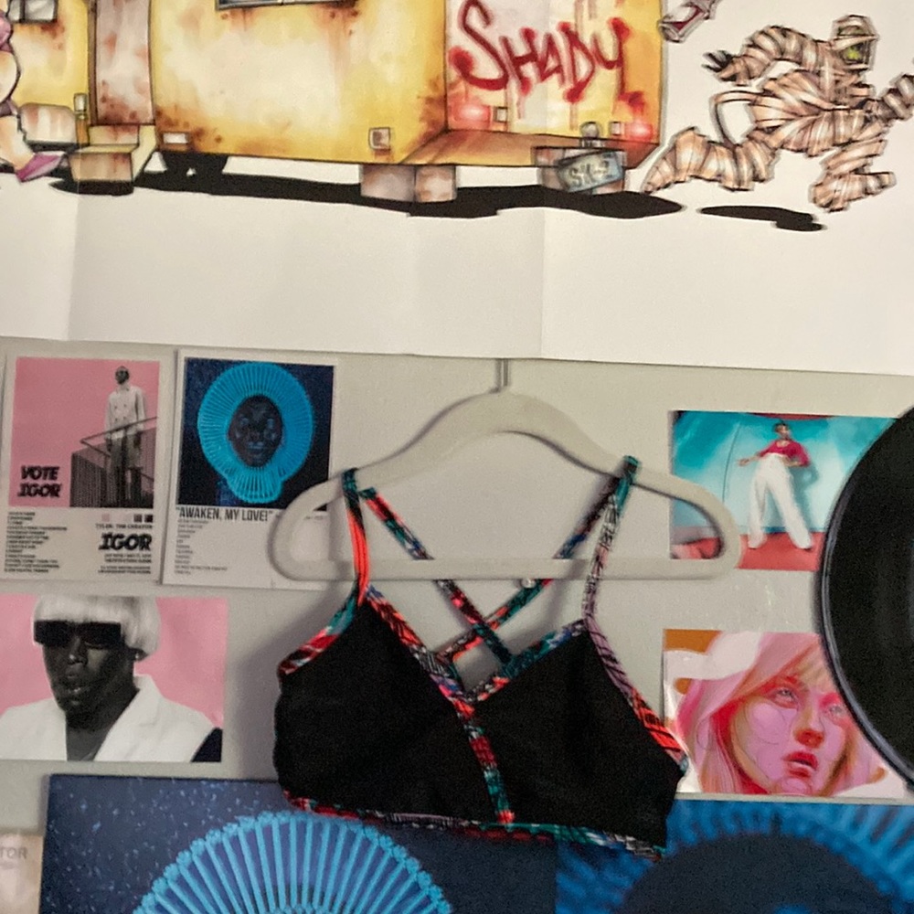 Black Kids Bikini Top